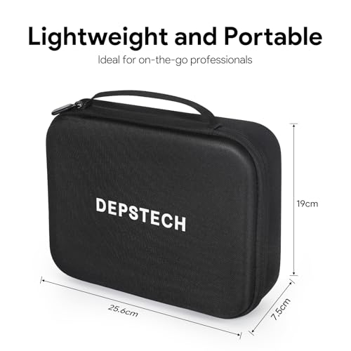 DEPSTECH Estojo Rígido para Endoscópios Ds320 E Ds300, Compatível com Boroscópios com Tela de 4,3'