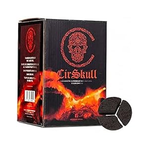 Cirskull natuurlijke kolen 1 kg voor shisha
