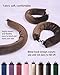 Heatless Hair Curler Overnight Curls-3 Pcs No Heat Curling Blowout Rod to Sleep In,Hair Rollers with Satin Scarf