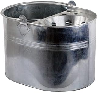 VTL® GALVANISED MOP BUCKET CLEANING STRONG HOME WITH HANDLE INDOOR/OUTDOOR HEAVY DUTY