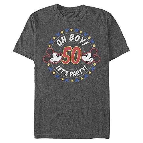 T-shirt Mickey Oh Boy Disney idéal pour un look décontracté de week-end en taille L