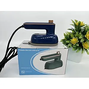 ATORSE Multipurpose Steam Iron Handheld Portable For Household Dormitory Blue