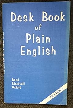 Paperback Desk Book of Plain English Book
