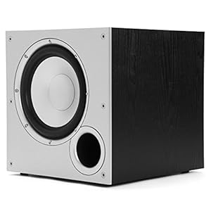 Polk Audio PSW10 10″ Powered Subwoofer – Power Port Technology, Up to 100 Watts, Big Bass in Compact Design, Easy Setup with Home Theater Systems, Timbre-Matched with Monitor & T-Series Polk Speakers