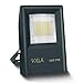 Produktbild SOLLA 50W LED Outdoor Leuchte für Garagen, 4500 LM, 6000K (Tageslichtweiß) Sicherheits-Flutlicht, IP68 Wasserdichter LED- Scheinwerfer für Hinterhof, Garten, Garage, Lager, Dach