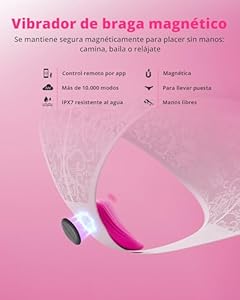 LOVENSE Ferri Mini Vibrador de Bragas Magnético con Control Remoto App, Bluetooth Vibrador a Distancia para Mujer, Patrones de Vibración Personalizados Ilimitados