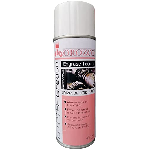 Suministros Orozco, s.l. Grasa liquida de Litio + PTFE Teflon 400ml.