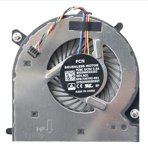 Laptop Internal CPU Cooling Fan for HP EliteBook 840-G1, 840-G2, 850-G1, 850-G2, 740-G2, 745-G2, 750-G2, 755-G2, 740-G1, 745-G1, 750-G1, 755-G1,... (B0D1MPSK3X) Amazon Price History, Amazon Price Tracker