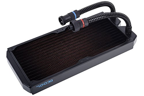 AlphaCool Radiateur NexXxos Eiswolf/Eisbaer Ready ST30 Full Copper, Noir