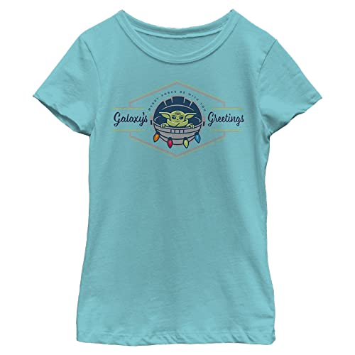 T-shirt Star Wars fille confortable anti-irritation taille XS bleu