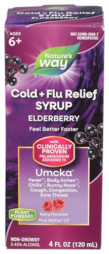 NATURES WAY Umcka Elderberry Syrup, 4 FZ