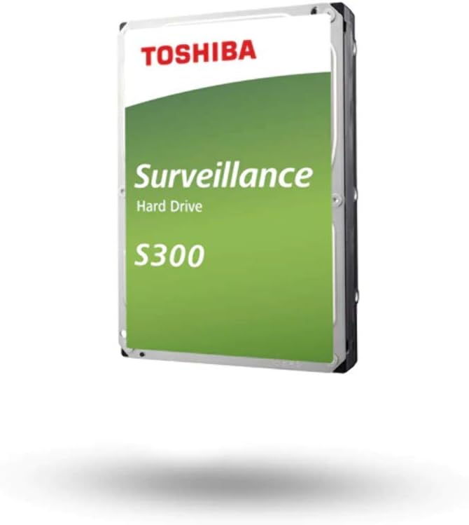 10TB S300 Surveillance HDD - 3.5' SATA Internal Hard Drive Supports up to 64 HD cameras at a 180TB/Year workload (HDWT720UZSVA)
