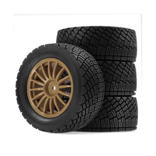 RC�J�[�p�^�C�� For HSP 94177 For HPI WR8 For Flux For Rally 1/10 4PCS 80MM �S���^�C���z�C�[�������Z�b�g RC�I�t���[�hRC�J�[�A�N�Z�T���[�A�b�v�O���[�h�����p(Brown)