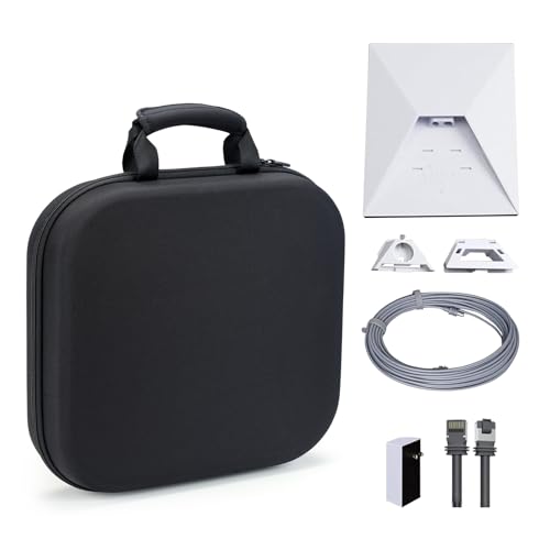 Starlink Mini Carry Case - Protective Waterproof Storage Bag Pouch for SpaceX Starlink Mini Dish, Travel-Friendly Design with Handle, Perfect for RV, Van, Camping & Outdoor Use