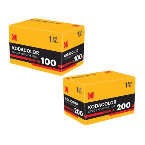 Kodacolor 100 ve Kodacolor 200-135/36-35 Mm Analog Taze Fotoğraf Filmi