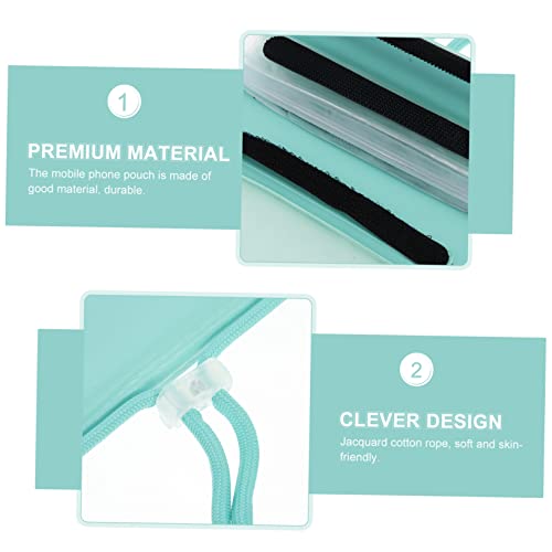 Hemobllo 2 Pçs Bolsa Para Celular Bolsa Externa Bolsa Transparente Bolsa Seca Para Celular Bolsa Sec