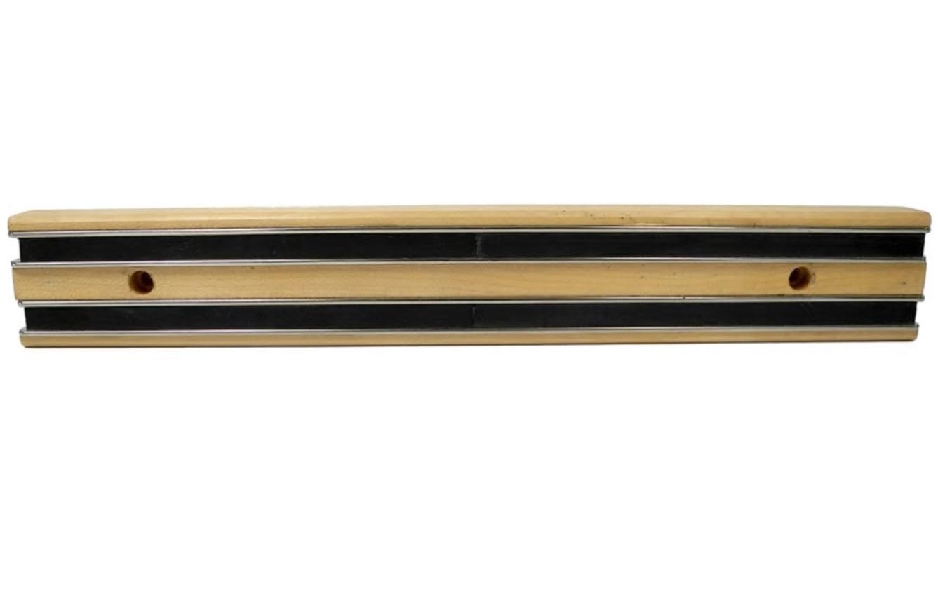 Soro Essentials- 12” Wooden Magnetic Knife Holder for Wall- Instant Grip & Release Magnetic Knife Strip Knife Holder Wall Mount Knife Rack Kitchen Utensil Holder Knife Block Kitchen Organizers