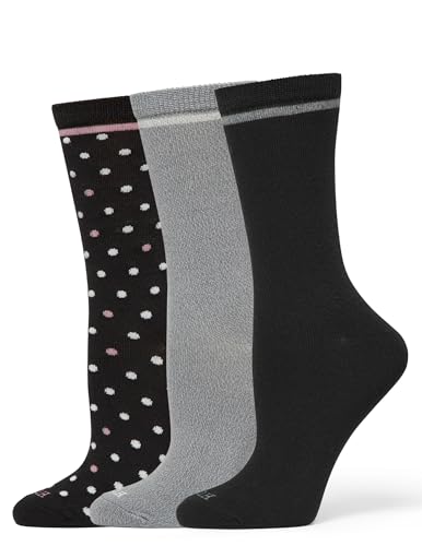 Image of HUE Women's Super Soft Crew Sock 3 Pair Pack