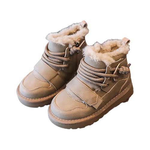 Winter Girls Boys Ankle Boots Comfortable Warm Lined Casual Shoes Sports Shoes Outdoor Children Baby Boy Boot