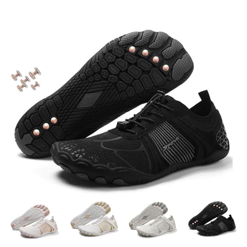 Grounding Shoes with Copper, Outdoor Waterproof Non-Slip Grounded Barefoot Footwear Hike Shoes for Womens Mens