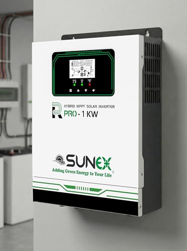 SUNEX PRO 1kw-10kw Solar Inverter ON/Off Grid Pure Sine Wave 24V Hybrid Inverter With MPPT Solar Controller For RV Home Use (SUNEX-PRO-1KW)
