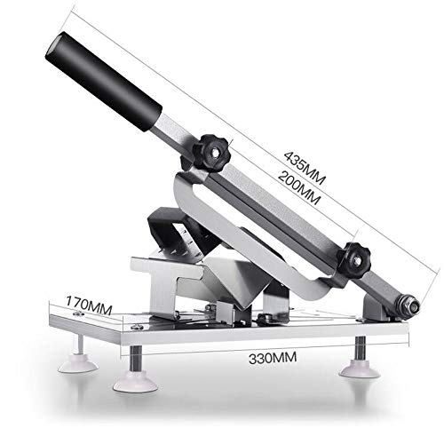 ZCM-JSDTWS Allesschneider, Schnittdicke 0.3-8mm Dicke Einstellbare,Schneidebrett, Aufschnittmaschine Elektrische für… – Bild 3