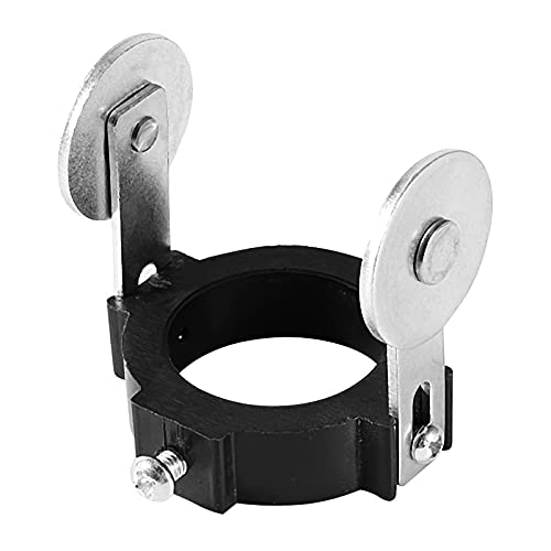 Guide de rouleau de brûleur à découper à plasma, couteau à plasma brûle une roue à rouleau en métal avec un positionnement à deux vis pour la torche de coupe P80 Cover