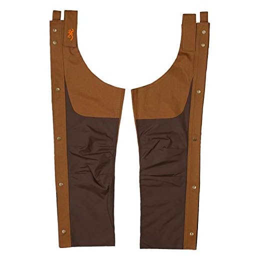 Browning Chaps, Upland, Choc/Tan, Reg