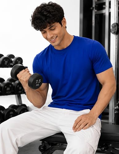Image of London Hills T Shirt For Man | Men Round Neck Tshirts | Tshirt Shirts Men | Gym T Shirts For mens Workout | T-shirts For Man Cotton Stylish Round Neck T Shirt Half Sleeve Regular Fit Solid Multicolour