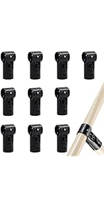 Antrader 1 Inch 90 Degree Structural Pipe Connectors,4 Sets 3 Way Etal...