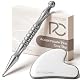 Gua Sha Edelstahl und Akupunkturstift für manuelle Reflexzonenmassage