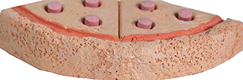 Image of Penn-Plax Tweet Eats: Pizza Tweets a€ inch Nutritious and Tasty Mineral Chew a€ inch Safe for All Birds a€ inch Keeps Beaks Trim and Conditioned a€ inch 1 Piece (Pack of 4)