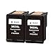 Price comparison product image Remanufactured 302 302XL Black Ink Cartridges 2 Packs for Officejet 5220 5230 3830 3831 3832 3835 4650 5252 5255 Deskjet 1110 2130 2132 3630 3636 3637 Envy 4520 4524 4525 4527 4655 Printers