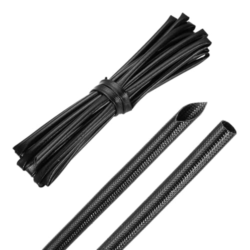 MECCANIXITY 20ft Braided Cable Sleeve, 3/16
