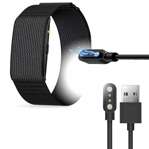 Blueshaweu Cavo di ricarica compatibile con iSo Tech Smart Fitness Tracker H59MAX, stazione di ricarica per iSo Tech H59MAX Fitness Tracker (USB A, nero)