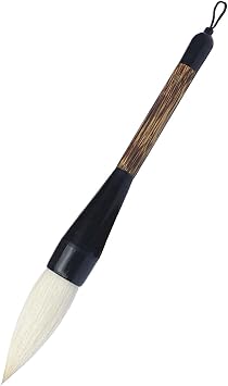 1 PCS Chinese Caligraphy Kanji Japanese Sumi Drawing Watercolor Kanji Brush, White