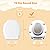 Potty Training Seat Built-in Toilet Seat, Round Toilet Seat 16.5inch with Baby Seat 2 in 1 Soft Close Quiet No Slapping, Magnetic Absorption, Easy Installation for Bottom Fixing Toilet
