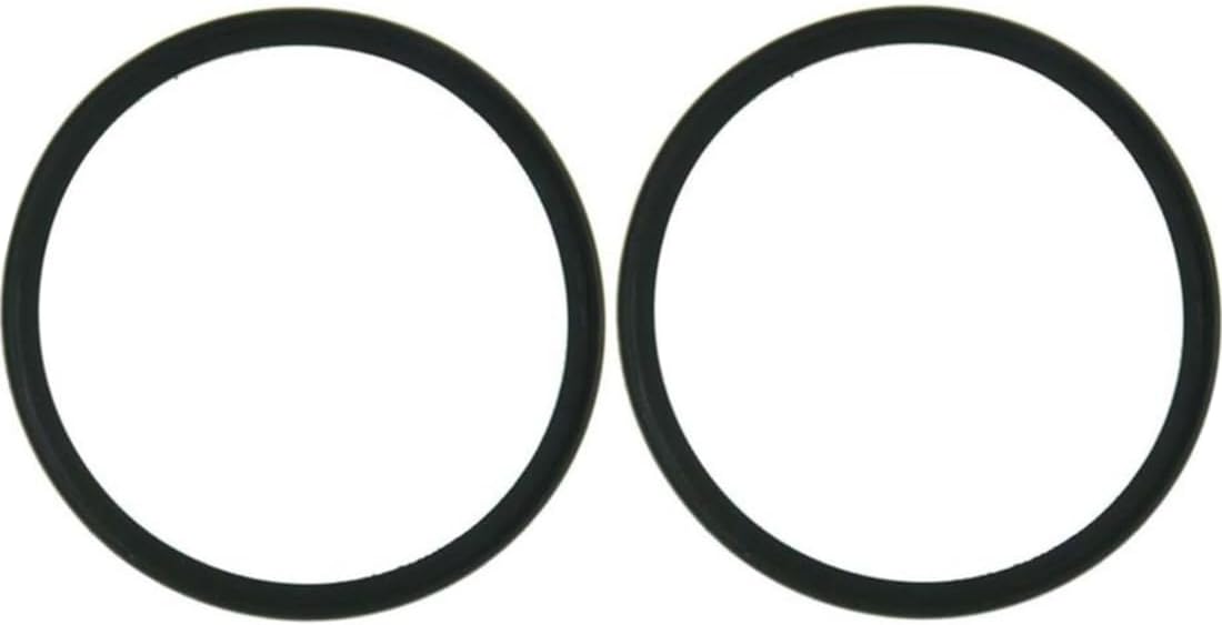 Engine Coolant Thermostat Housing Gasket for Chevrolet Silverado 3500 2001 2002 2003 2004 2005 2006 2 Pcs