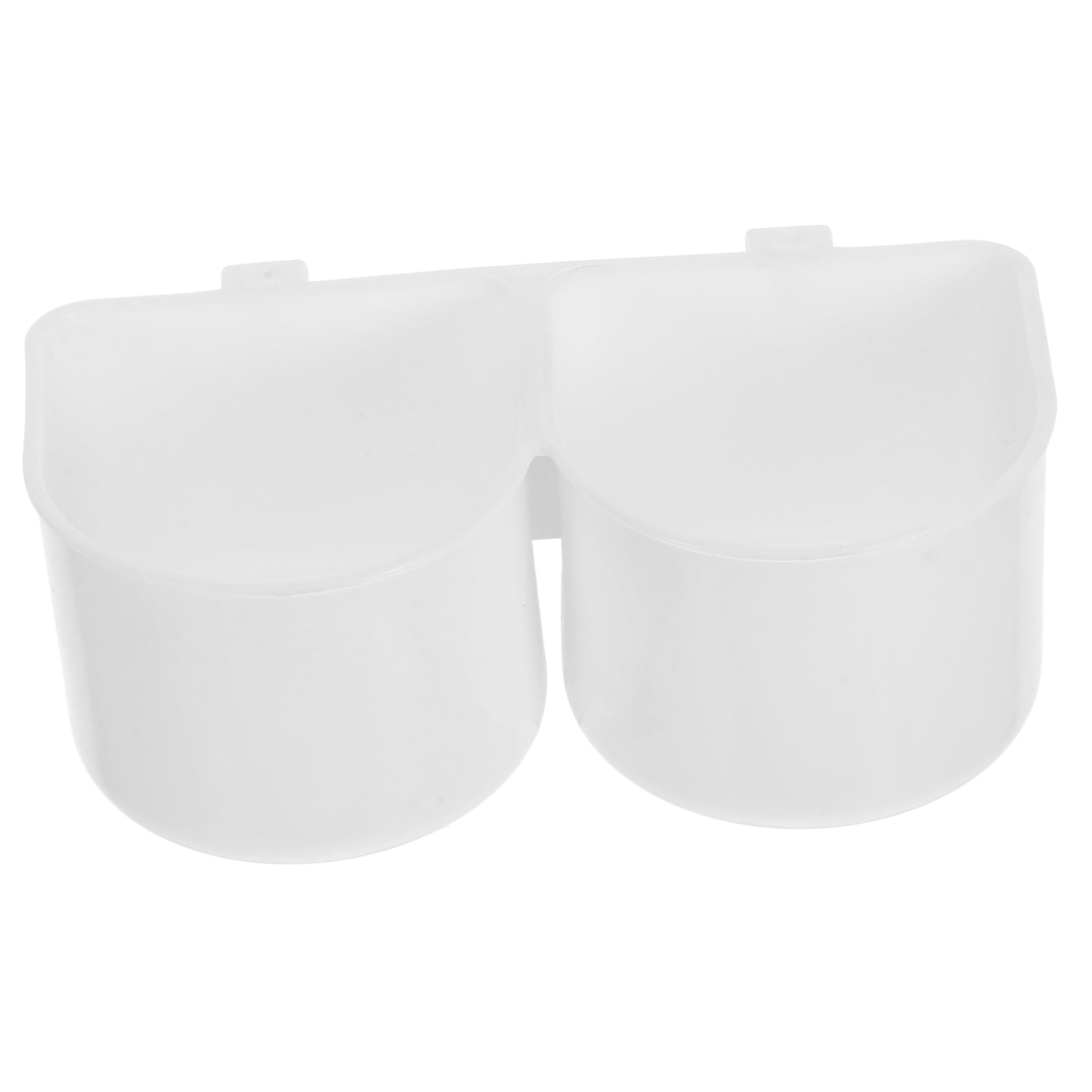 VICASKY Crate Dog Bowl Removable Plastic Water Food Feeder Bowls Crate Coop Cup Pet Carrier Cage Bowl with Hook for Cats Puppy Birds Rabbits