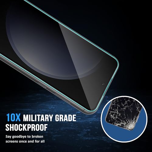 Image of ArmourPro Privacy Tempered Glass for Samsung Galaxy S23 FE 5G and Samsung A54 (6.4 Inch) Edge to Edge Coverage with Installation kit & Cable Protector | Black Anti-Spy Privacy Protection