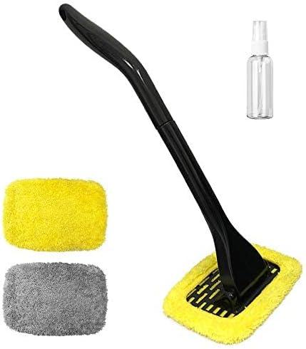 YOOHE Car Window Cleaner - Windshield Cleaner Tool, Car Windshield Cleaner with Detachable Handle for Auto Inside Glass Wiper Interior Accessories Car Cleaning Kit