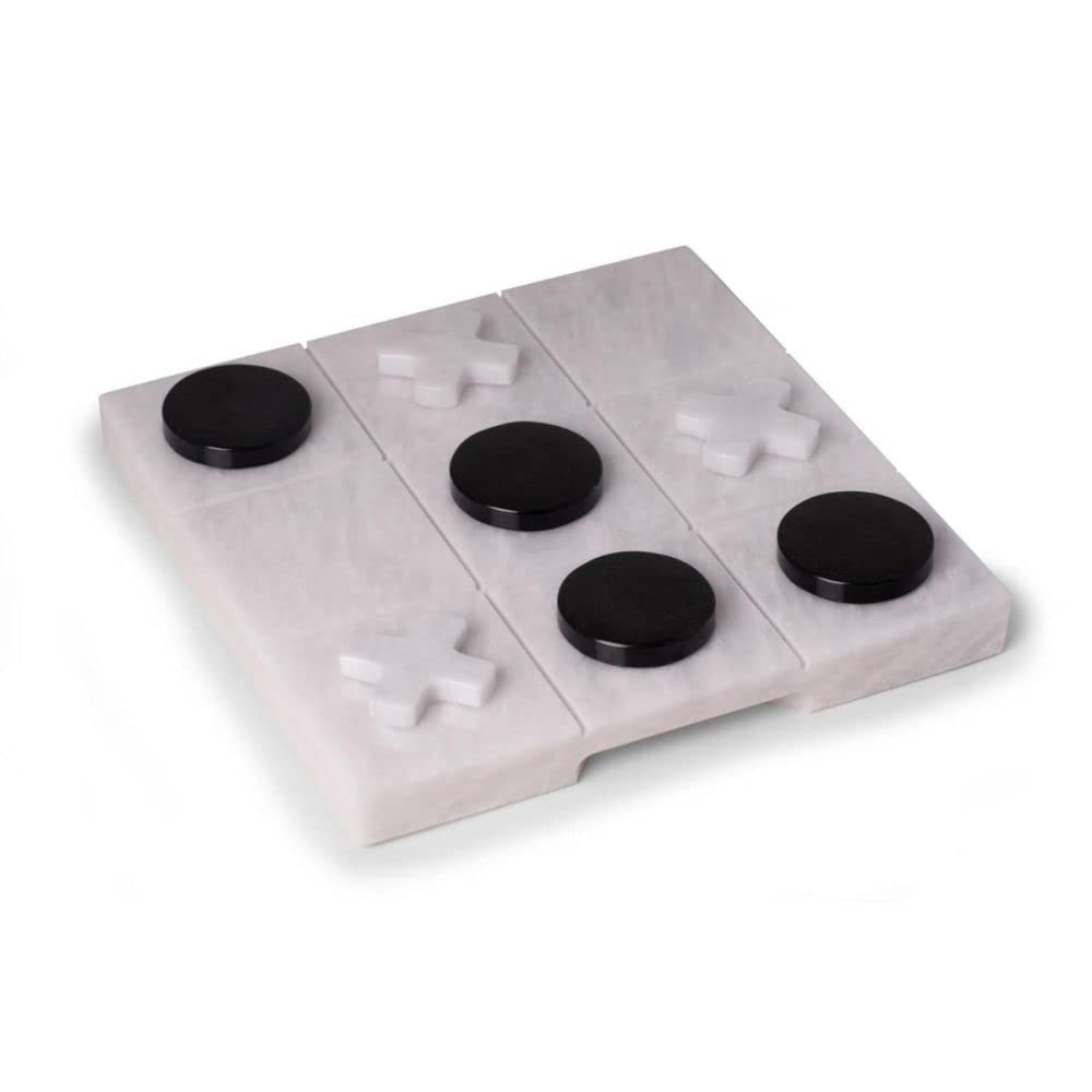 Bey-Berk Marble Tic Tac Toe Set