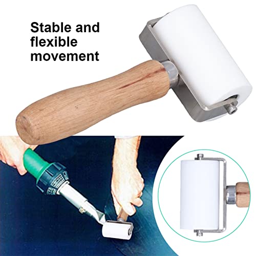 Rolo de papel de parede Rolo de costura de silicone texturizado destacável para piso de parede