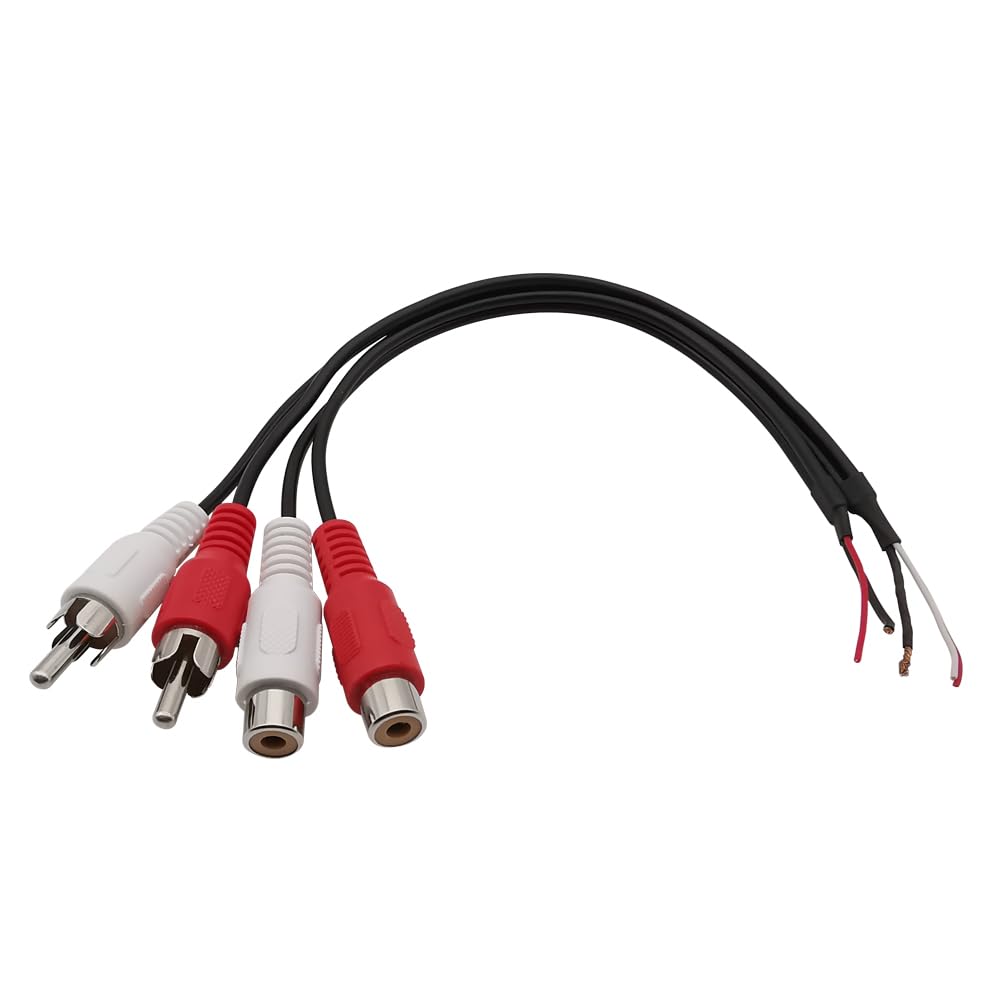 Câble d'extension RCA mâle femelle pour connecteur vidéo et audio stéréo