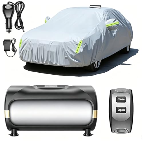 Housse de voiture rétractable automatique pour protéger votre véhicule en camping