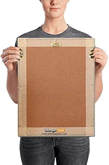 Tallenge - The Expendables - Sylvester Stallone - Hollywood Action Movie Poster - Small Framed Poster(Paper,12x17 inches, Multicolour)