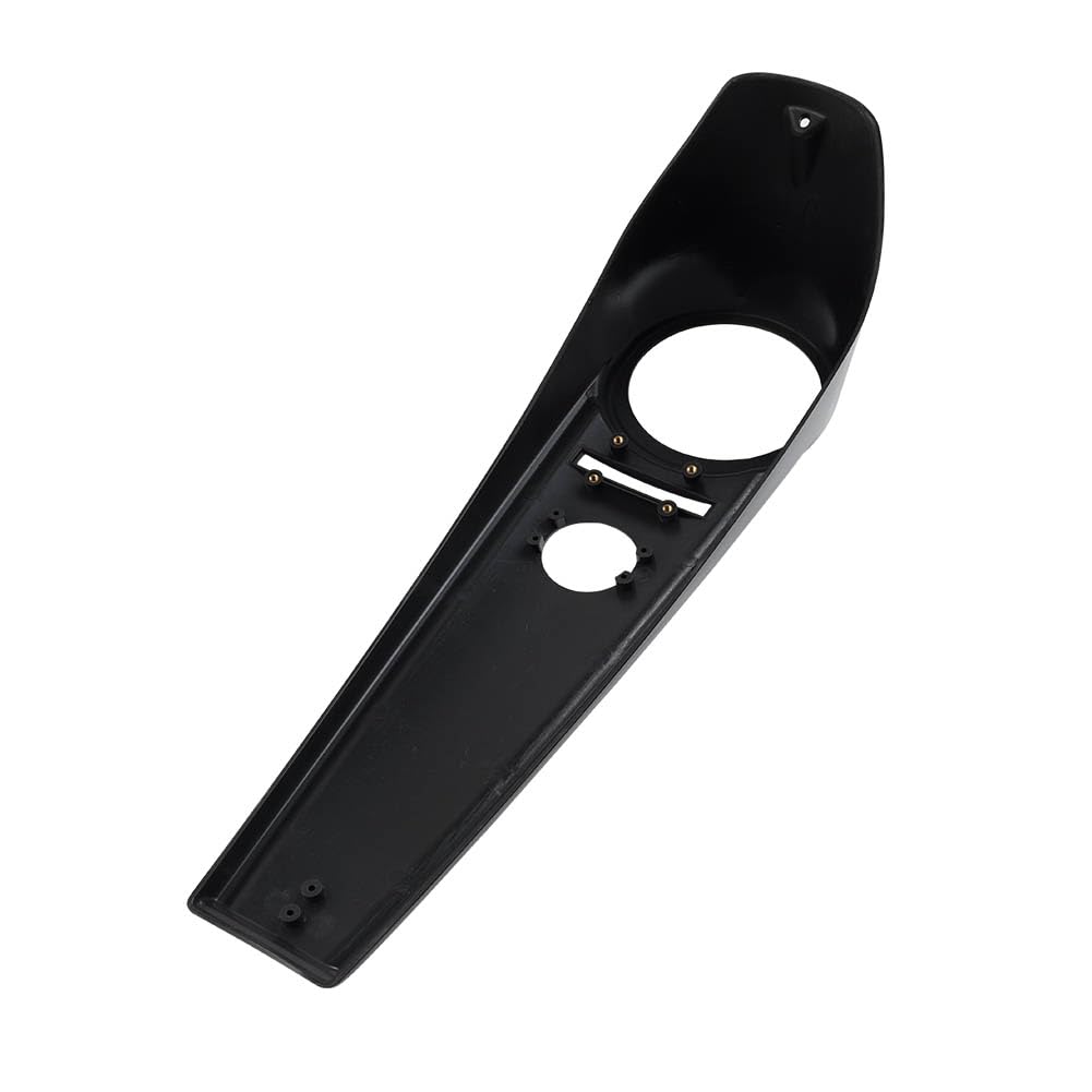 Bacar ABS-Kunststoff Armaturenbrett Tank Dekorative Abdeckung Konsole Tankdeckel Glänzend Schwarz Für FLHR 2009 Motorrad