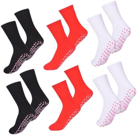 Hemobllo 6paires Chaussettes Hiver Chaudes Lavables pour Hommes et Femmes Respir