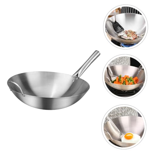 Wok Práctico de Fondo Redondo Antiadherente Ciieeo miniatura 2