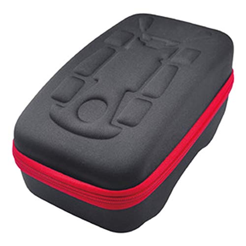 TOOGOO Adecuado para Switch Mario Kart Bolsa de Almacenamiento, Bolsa de ProtecciN con Cremallera, con Funda Protectora de Silicona, Juego de Soportes de Estacionamiento
